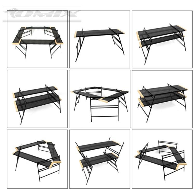 多機能テーブルセット ファイアテーブル 焚火台 BBQ アウトドア |  | 03