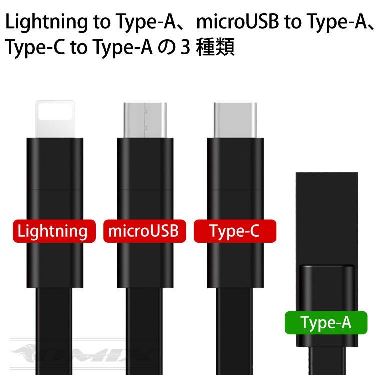 断線しても復活！ クイックリペアUSBケーブル micro/Typec/Lightning 断線部分を切ってリペア omqrcable