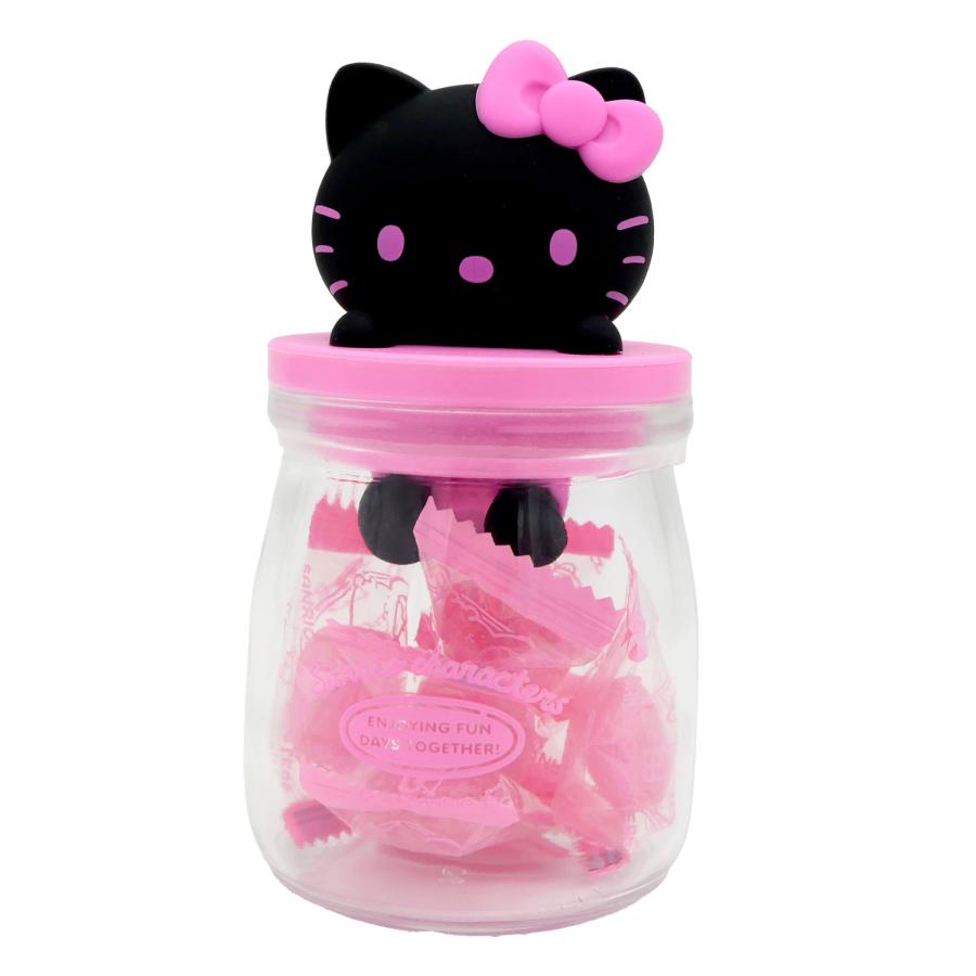 sanrio（サンリオ） キャンディボトル ハローキティ ブラック×ピンク