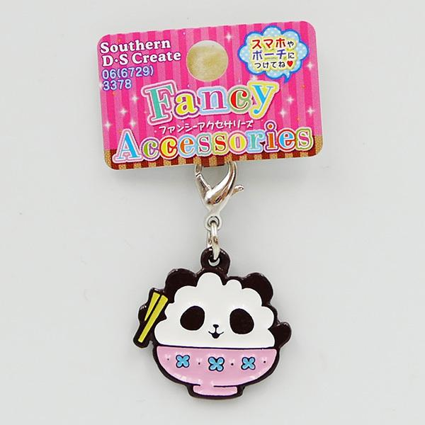 ファニーフレンズ パンダ チャーム キーホルダー 食パンダ パンダラテ