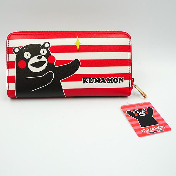 くまもん プリント長財布 ストライプ Kumamon グッズ キャラクター 大容量 小銭入れ お札入れ 財布 ウォレット 可愛い ギフト プレゼント Kumamon Ngzif S お土産ショップ永井園 通販 Yahoo ショッピング