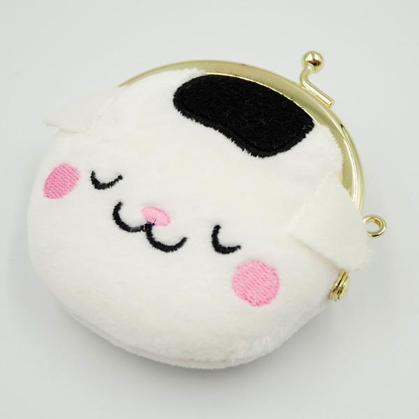 タ*ー様 ハンドメイド 刺繍 眠る猫 ミニがま口キーホルダー 日光限定 眠り猫 がま口財布 ねこがま口 栃木 日光 日光東照宮 ネコ 猫