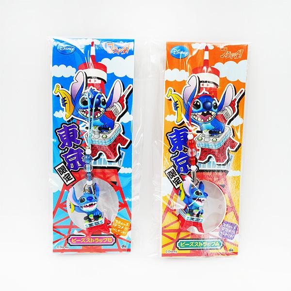 Disney 東京限定 東京タワー スティッチ ビーズストラップ