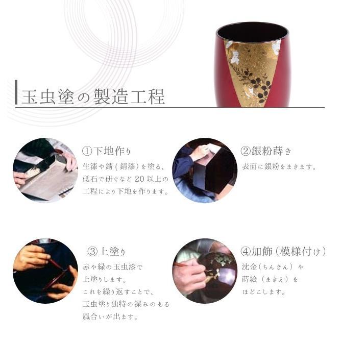 玉虫塗りワイングラス ペア : 日本のおみやげ.com ヤフー店 - 通販