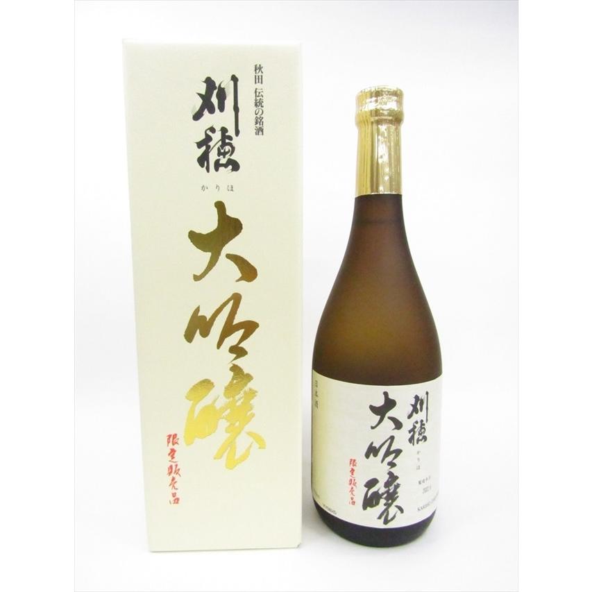 秋田清酒 刈穂 大吟醸 720ml : 秋田空港おみやげ広場 Yahoo!店 - 通販