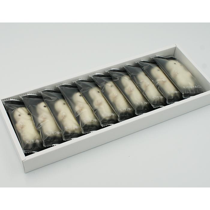 送料込）モフモフゆきおとこ10個入×5箱（信州長野のお土産 お菓子