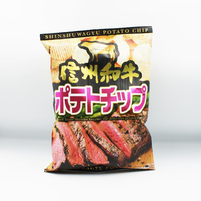 送料込）信州和牛ポテトチップ×5袋（信州長野のお土産 お菓子 おつまみ
