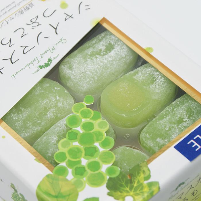 あずきもち様　ご依頼品　　　　　シャインマスカット　粒売り 5kg 送料込）シャインマスカットつぶころ餅×6箱（信州長野のお土産 お菓子