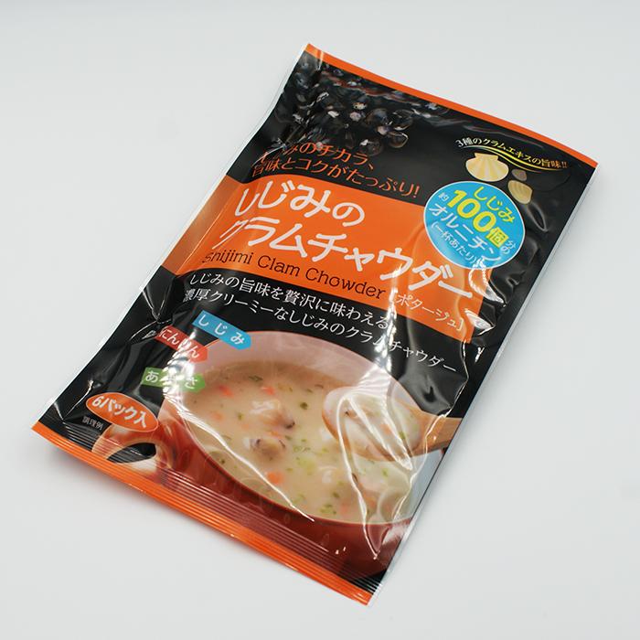 はるかページチーズポタージュ6個お味噌汁6個クラムチャウダー6個セット しじみのクラムチャウダー6パック入り（しじみスープ 乾燥スープ