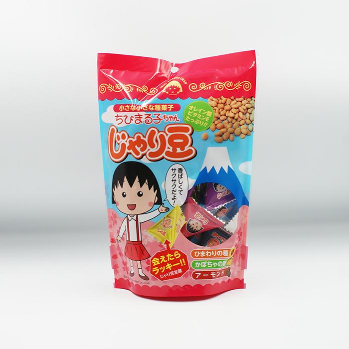 送料込）ちびまる子ちゃんじゃり豆×5袋（信州長野のお土産 お菓子 種