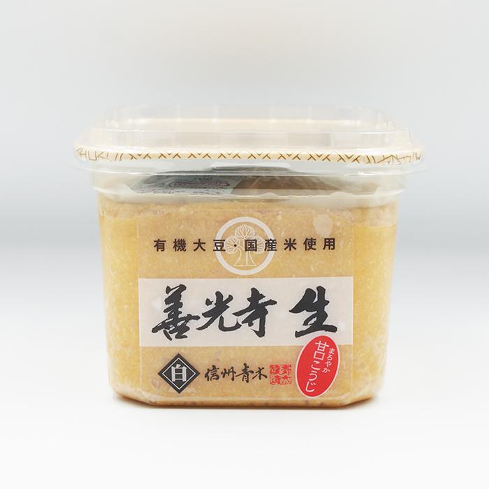 信州味噌 善光寺生白カップ＋赤カップ 信州青木（信州長野のお土産