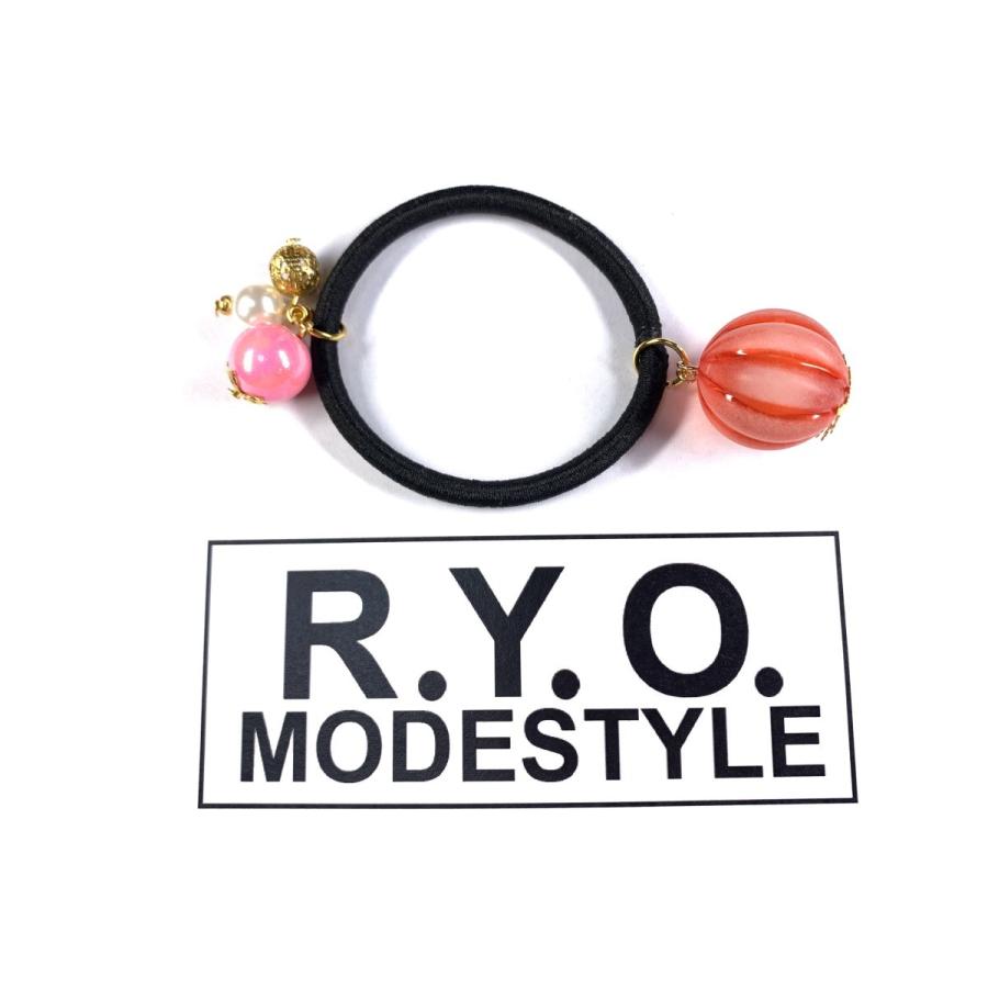 飴玉 和玉 ヘアゴム 日本製 アクセサリー 和物 アメ キャンディ