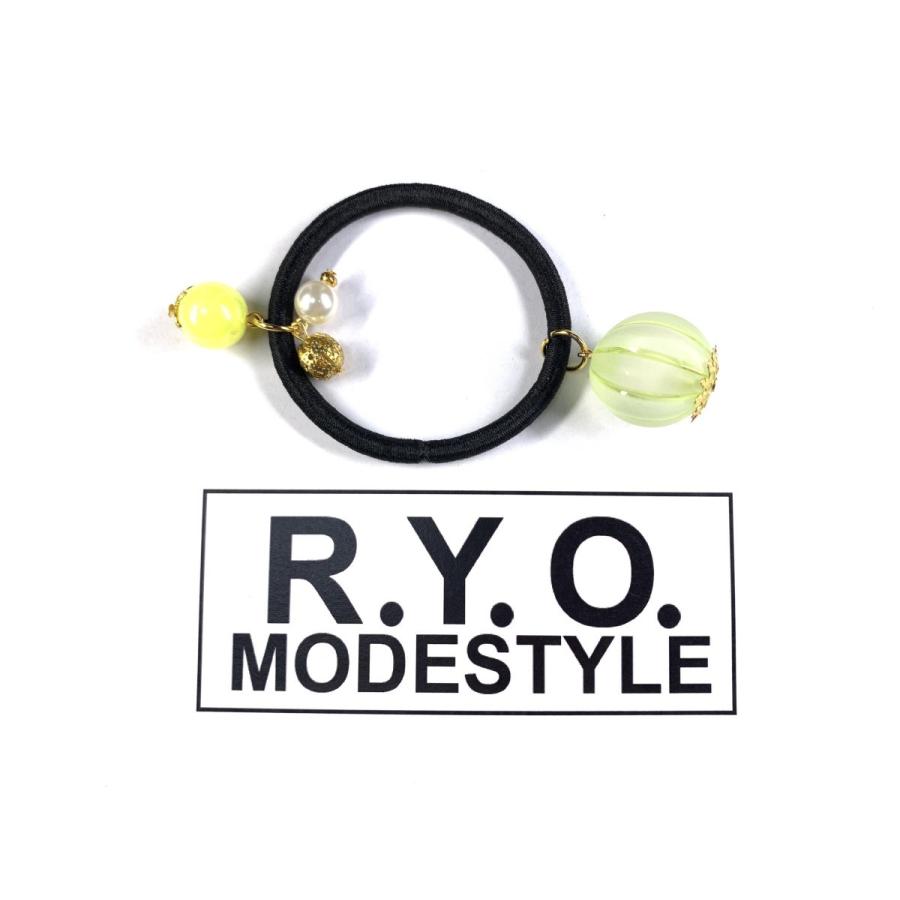 飴玉 和玉 ヘアゴム 日本製 アクセサリー 和物 アメ キャンディ