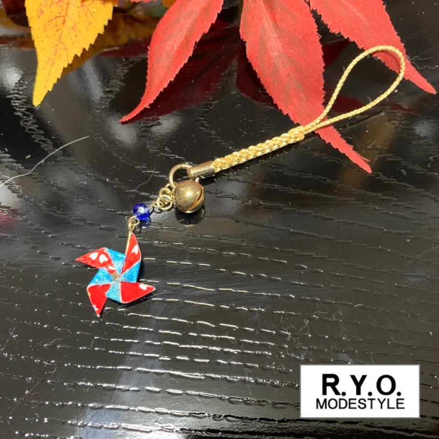 キーホルダー、財布、扇子など 沖縄扇子 ミンサー 風結 カバー付き 赤 紫 扇 おうぎ : okinawa マリン