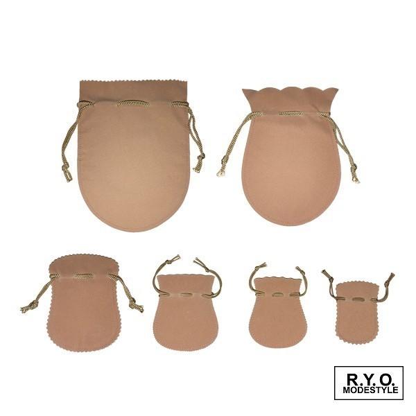 国産ポーチ 巾着 SXサイズ 100枚 OEM可能 W72xH85mm : R.Y.O.MODESTYLE