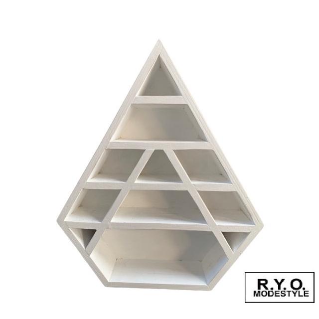 おしゃれなピラミッド型 木製ラック : R.Y.O.MODESTYLE - 通販 - Yahoo