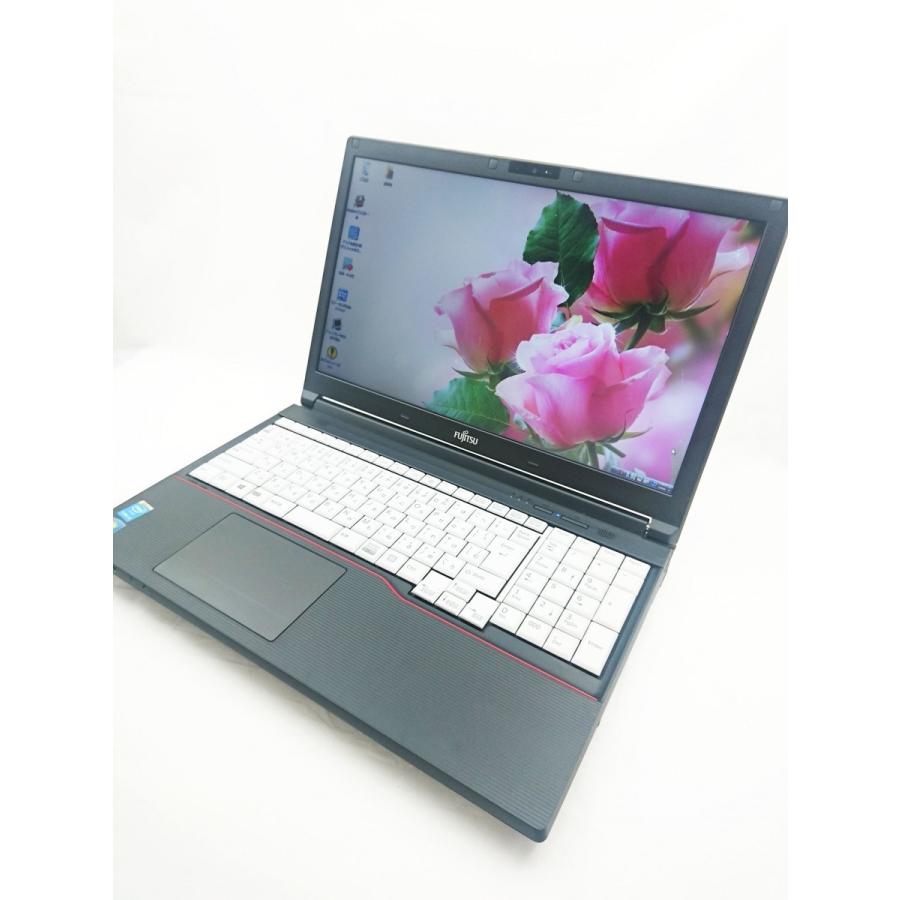 セール！ノートパソコン 中古パソコン 美品 富士通 Lifebook A574/MX 黒 Windows10