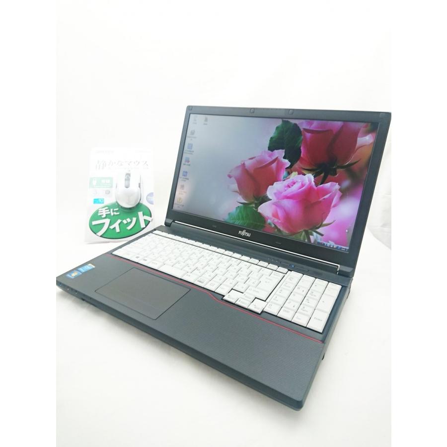 富士通　ノートパソコン　A574/MX LIFEBOOK ノートパソコン 富士通 A574MX 第4世代Corei5 Office2021付き