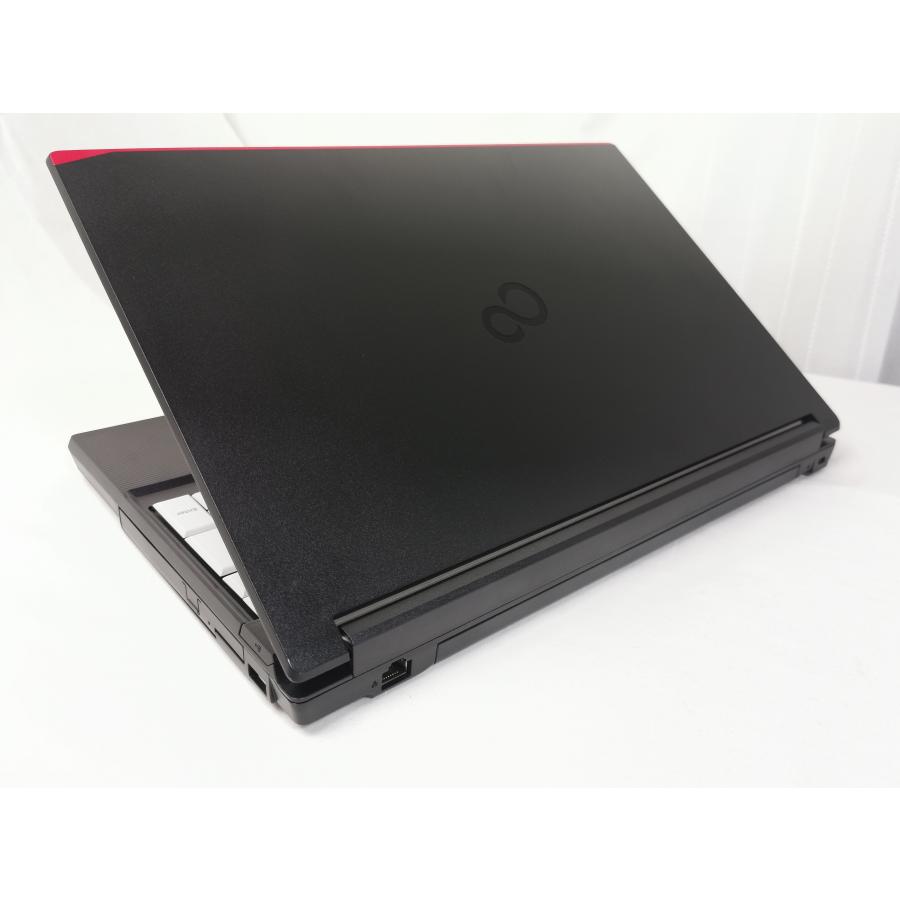 Windows11対応！中古 ノートパソコン 美品 富士通 Lifebook A579 黒 Windows10/11  MicrosoftOffice2019 2019年式 第8世代Corei5 新品SSD480GB メモリ16GB