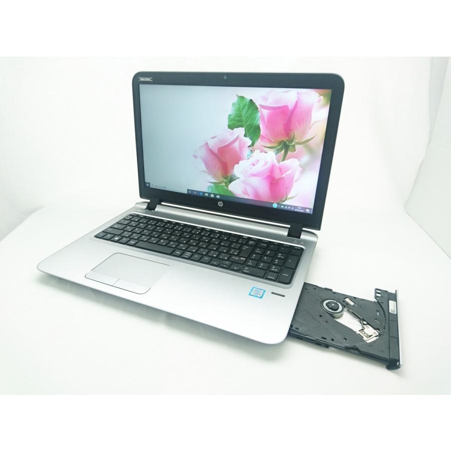 ノートパソコン HP ProBook450G3 第6世代Corei5 Office2021付き 新品SSD480GB メモリ8GB Bluetooth Windows 10/11 美品 軽量 中古の画像