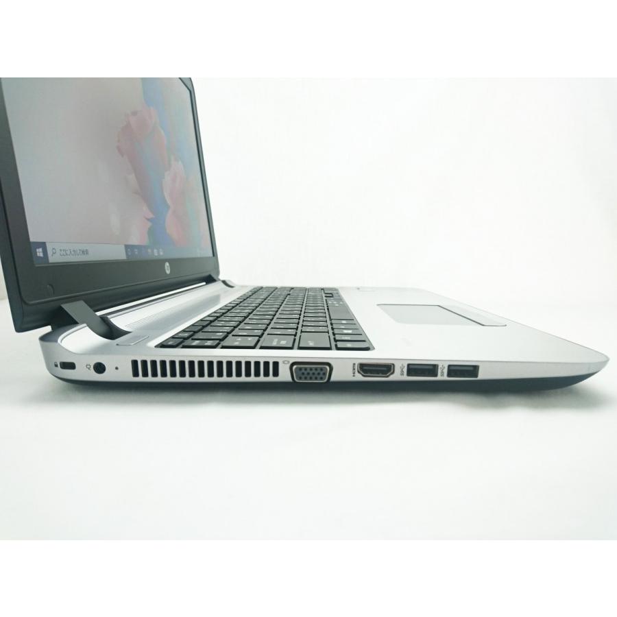 ノートパソコン HP ProBook450G3 第6世代Corei5 Office2021付き 新品SSD480GB メモリ8GB Bluetooth Windows 10/11 美品 軽量 中古の画像