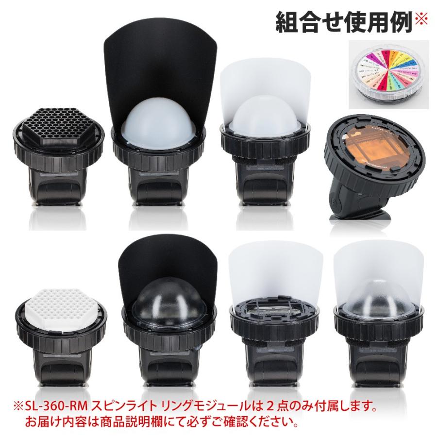 【在庫限りで販売終了】スピードライト用 スピンライト360 Off Camera 2Head Kit w/Bag　撮影機材 
