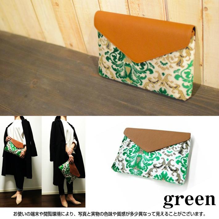 金華山 バッグ クラッチバッグ セカンドバッグ 本革 レザー クラッチ