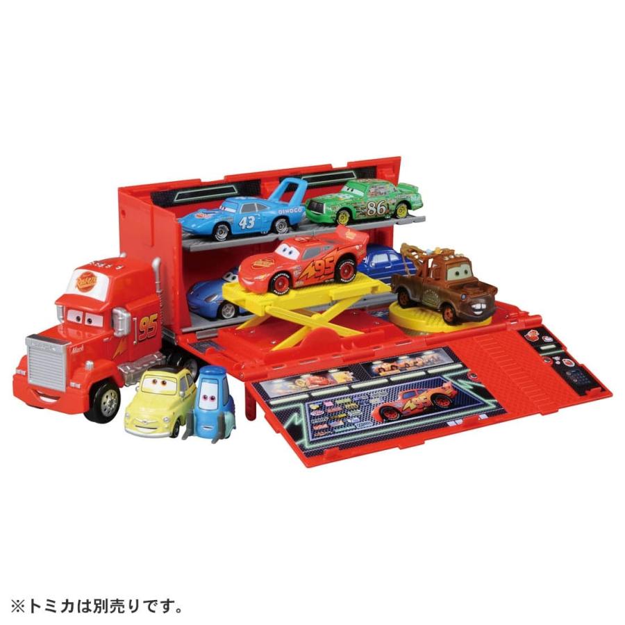 カーズ トミカ 整備トレーラーであそぼう!マック(カーズ1タイプ 