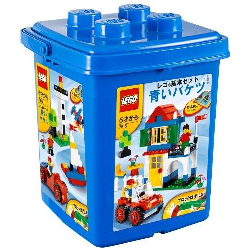 レゴ () 基本セット 青いバケツ (ブロックはずし付き) 7615