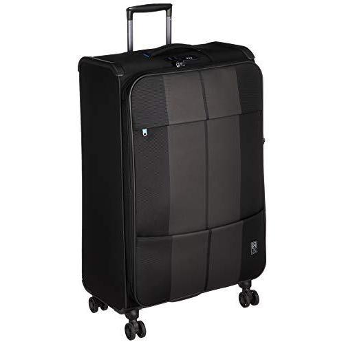 [サンコー] スーツケース ソフト Finoxy-ZERO エキスパンド機能付き 消音/静音キャスターFNZR-72 80L 72 cm 3.1kg ブラック