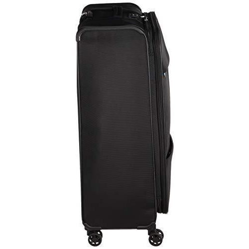 [サンコー] スーツケース ソフト Finoxy-ZERO エキスパンド機能付き 消音/静音キャスターFNZR-72 80L 72 cm 3.1kg ブラック サンコー ZERO