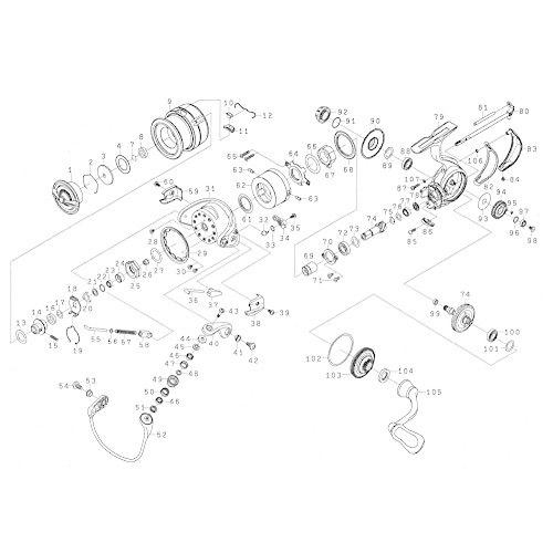搬入設置サービス付 ダイワ(DAIWA) 純正パーツ 19 セルテート LT2500-H