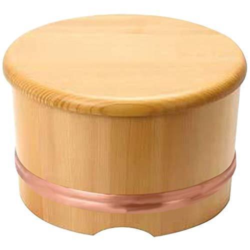 ヤマコー 椹おひつ(のせ蓋)(内底R加工) 日本製 04137 ナチュラル