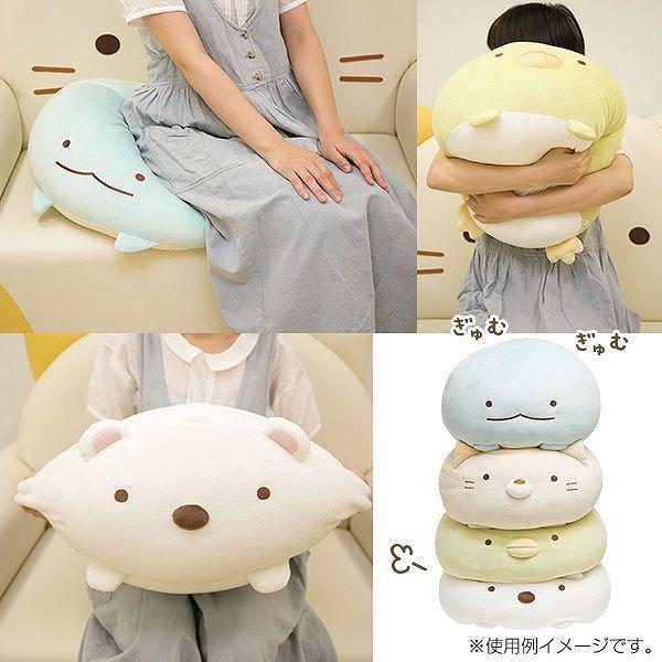 シャッポ 眠れる森の夢羊テーマ スーパーもーちもちクッション すみっコぐらし すみっコぐらし スーパーもーちもち大福クッション（M