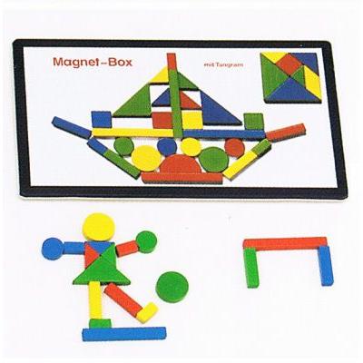 【知育玩具】マグネットラリー、ドイツ製の木のおもちゃ 缶入りマグネット 木のおもちゃ ドイツ 知育玩具 : おもちゃの国オズ
