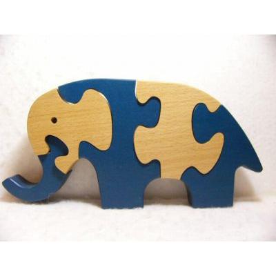 vitali ヴィターリクマ動物パズル木製