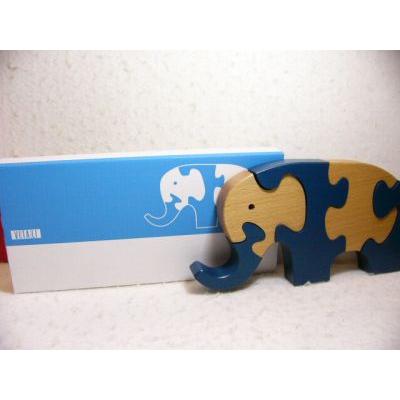 vitali ヴィターリクマ動物パズル木製