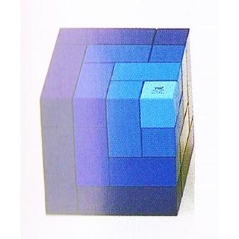 naef（ネフ） ネフ社の積木 キュービックス 青〈国産木箱付き