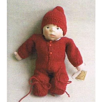 木のおもちゃ ドイツ 木製 知育玩具 ポングラッツ人形・ベビー・中・M006(PONGRATZ)抱き人形・木製