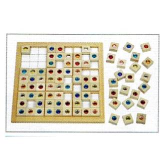 木のおもちゃ ドイツ 木製 知育玩具 ジュエルスドキィ・9×9
