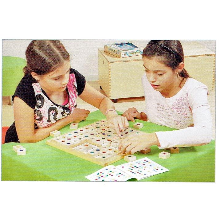 木のおもちゃ ドイツ 木製 知育玩具 ジュエルスドキィ・9×9