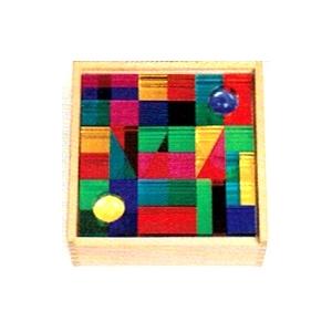 デュシマ社 木箱入り Luxy ブロック・カラー アクリルブロック  