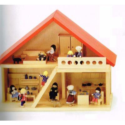 最安値 木のおもちゃ ドイツ 木製 知育玩具 赤い屋根の人形の家 家のみはしご付き 組立て式 おもちゃの国オズ 通販 Yahoo ショッピング 新着商品 Www Doctor Plan Com