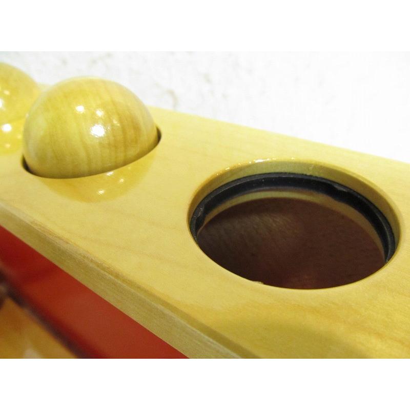 木のおもちゃ 木製 知育玩具 ノックアウトボール 叩くおもちゃ