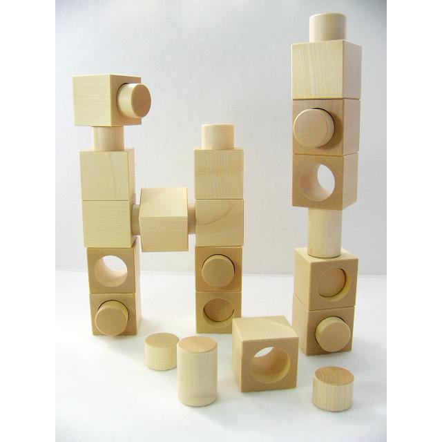 naef ネフ社の積み木 リグノ 白木 【ラッピング包装無料