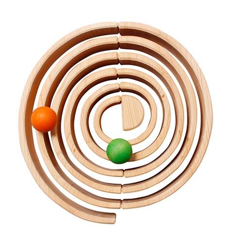 木のおもちゃ ２歳 ３歳 ４歳 誕生日 プレゼント ドイツ 木製 知育玩具 グリムス・ナチュラルアーチ Bogenspiel Natur 送料無料 積木の画像