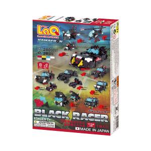【ポイント10倍！】知育玩具 ラキュー・ハマクロンコンストラクター・ブラックレーサー（LaQ Hamacron Constructor Black Racer)　ラッピング無料｜omochanokunioz｜02