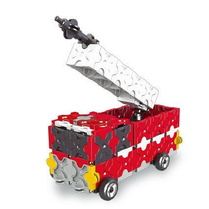 サイレン 緊急車両 パーツ ポイント10倍！】知育玩具 ラキュー・ハマクロンコンストラクター