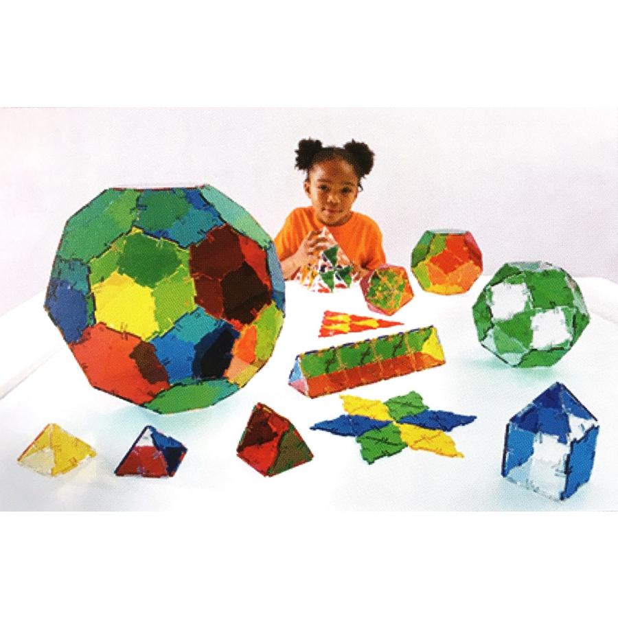 ポリドロン クリスタル三角形 100 POLYDRON社 : おもちゃの国