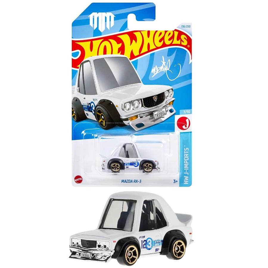 新品12個セット　ホットウィール　 ベーシックカー マツダ RX-3 ホットウィール(Hot Wheels) ベーシックカー マツダ RX-3 乗り物